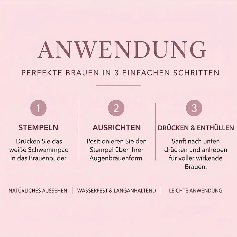 Anwendung von Liluva LashStamp™