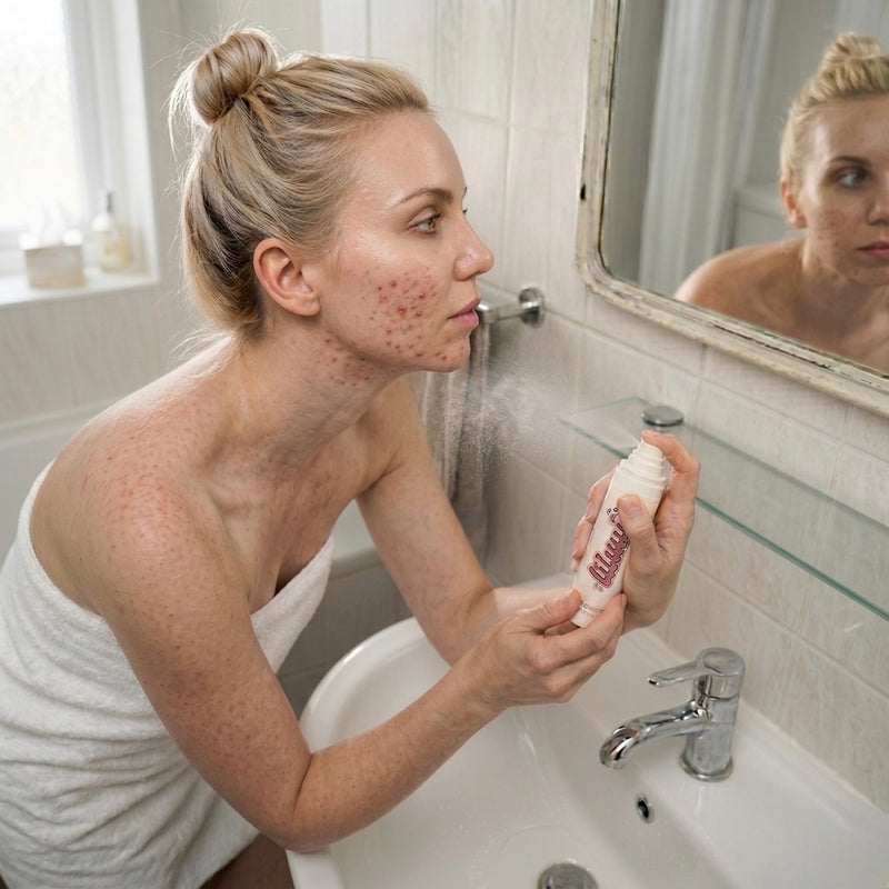 Liluva ClearDots™ aufsprühen